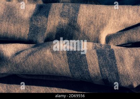 grey jersey fabric texture background. fabric jersey Stock Photo