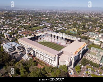 15 October 2020 - Cape Town, South Africa: Newlands rugby stadium in Cape Town, South Africa Stock Photo