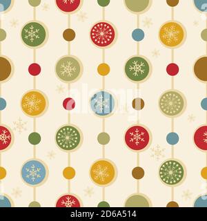 Christmas seamless pattern for greeting cards, wrapping papers. Doodle Christmas trees. Hand drawn winter background. Vector illustration. Stock Vector
