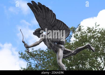 Sculptures in Sefton Park Stock Photo