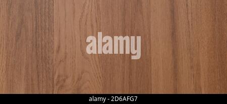 Wood texture background. Natural brown laminate flooring banner. Stock Photo