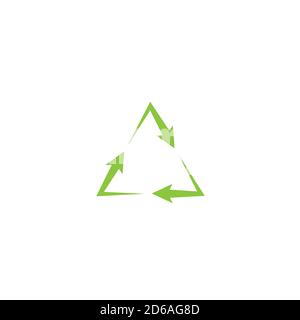 Recycle icon vector Stock Vector