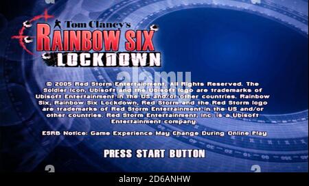 Jeu Rainbow Six 3 Pour PS2 - Version PAL, Bon état, Manuel Inclus