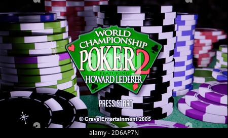 World Championship Poker - PlayStation 2