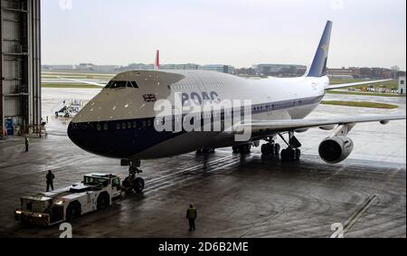 British Airways Boeing 747-400 BOAC Stock Photo - Alamy