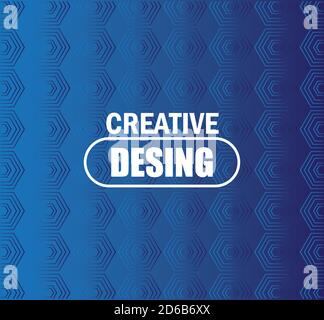 background consisting of shapes blue geometric design vector illustration Stock Vector