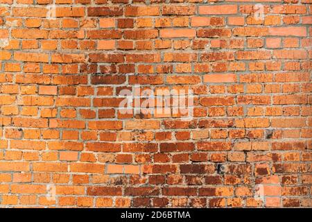 old grunge brick wall background texture can be used for interior design or wallpaper Stock Photo