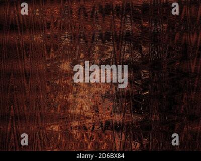 Illustration of an abstract old wooden surface. Stock Photo