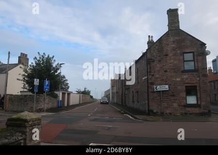 The Anglo-Scottish border. Great Britain. UK Stock Photo