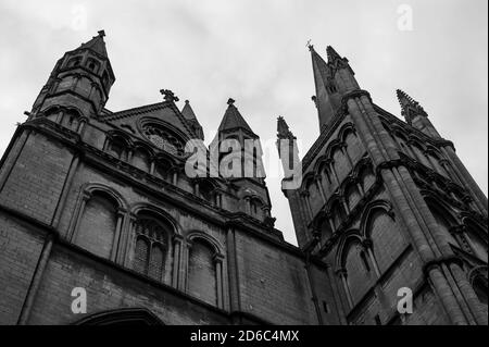 Peterborough Cathedral, Peterborough, England, United Kingdom Stock Photo