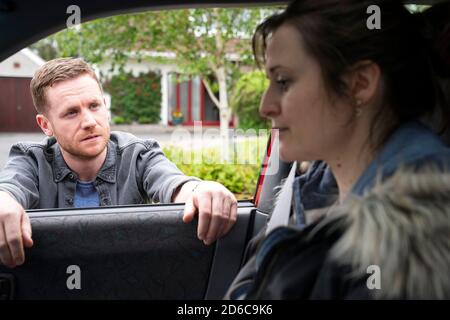 CLARE DUNNE in HERSELF (2020), directed by PHYLLIDA LLOYD. Credit: BBC FILMS/BFI/ELEMENT PICTURES/MERMAN FILMS/SCREEN IRELAND / Album Stock Photo