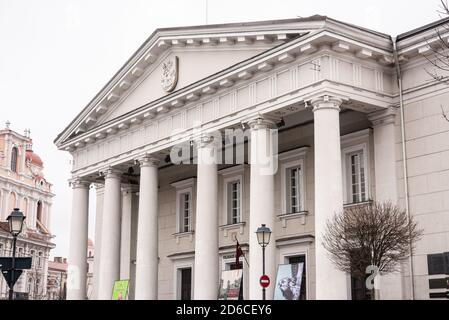 Vilnius Town Hall, Lithuania Stock Photo