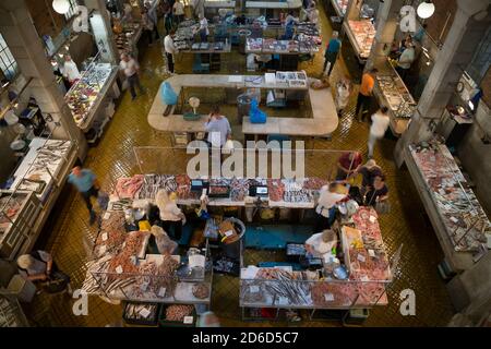 18.06.2020, Rijeka, Primorje-Gorski Kotar, Croatia - In the old fish market hall at the harbor. 00A200618D071CAROEX.JPG [MODEL RELEASE: NO, PROPERTY R Stock Photo