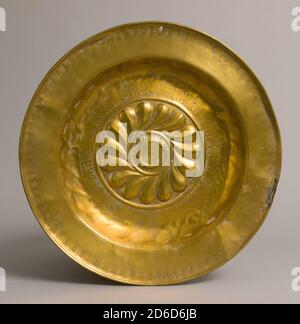 Dish, German, early 16th century. Stock Photo