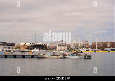 Puerto de Valencia Stock Photo