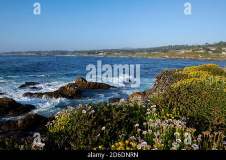 Pebble Beach, California, USA Stock Photo