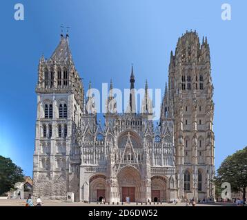 Rouen Cathedral, France Stock Photo