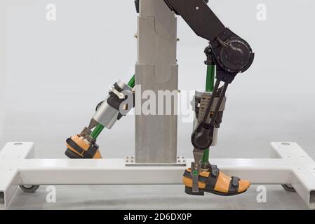 Walking robot Stock Photo