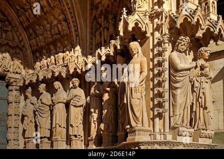 Saint-Etienne Cathedral, Metz, Lorraine, France Stock Photo