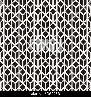 Vector seamless pattern. Modern stylish abstract texture. Repeating geometric tiles Stock Vector