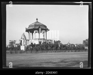 Bandstand in Garfield Park, Chicago, Illinois, circa 1905. Stock Photo