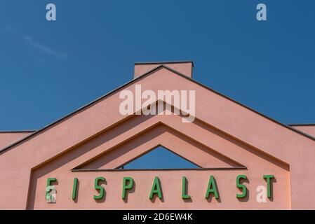 Germany, Mecklenburg-Western Pomerania, Ruegen Island, Bergen, Ice Palace Stock Photo