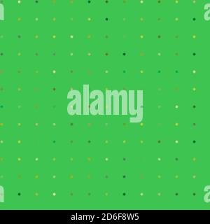 Circles, dots, polka-dots seamlessly repeatable colourful pattern, background. Speckle, stipple, stippling illustration. Vector Stock Vector