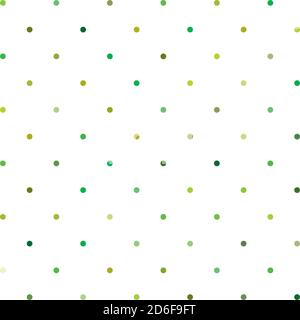 Circles, dots, polka-dots seamlessly repeatable colorful pattern, background. Speckle, stipple, stippling illustration. Vector Stock Vector