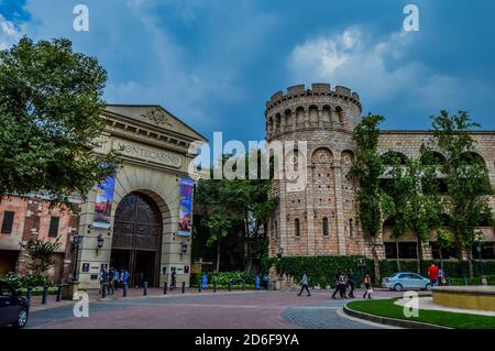 Exteriors of most popular attraction in Johannesburg , Monte Casino is open 24 hours and is built in Italian theme Stock Photo