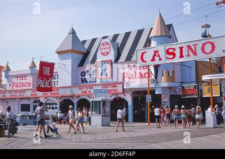 The Palace, Seaside Heights, New Jersey, USA, John Margolies Roadside America Photograph Archive, 1978 Stock Photo