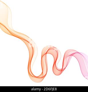 Abstract vector background. Color wave Stock Vector