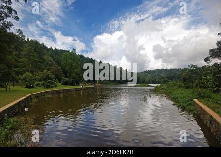 Situ Gunung Lake, Sukabumi, West Java, Indonesia Stock Photo