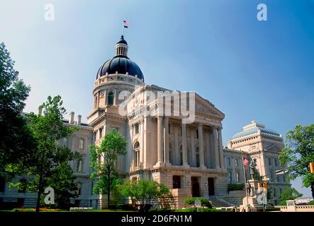 Indianapolis Indiana State Capitol Building IN Stock Photo