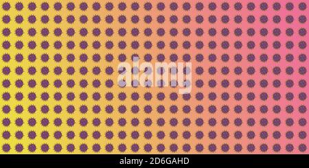 Color background with patterns of human rotavirus capsid, medical theme, gradient Stock Photo