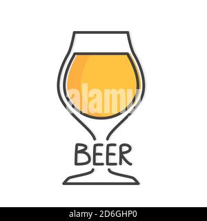 beer glass icon- vector illustration Stock Vector