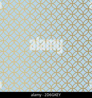 golden arabic texture - vector illustration Stock Vector