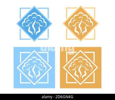 Steam cleaning function icon. Evaporation water, washing and ironing service. Symbol for clothing labels and laundry equipment. Vector illustration Stock Vector