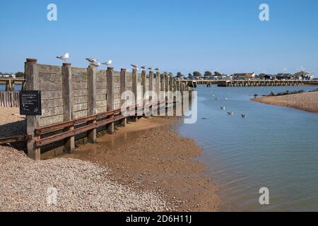 THE RIVER BLYTH AT WALBERSWICK. SUFFOLK. ENGLAND Stock Photo - Alamy