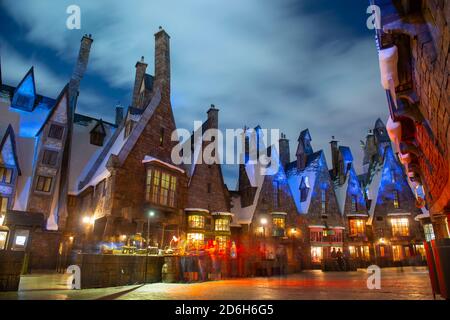 Hogsmeade village in the Wizarding World of Harry Potter in