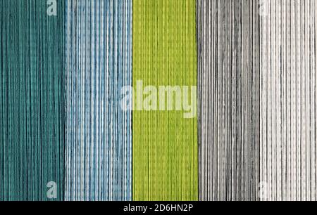 Cloth fabric samples texture close up Stock Photo