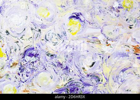 Colorful paint stains. Expressive abstract background. Hand drawn texture Stock Photo