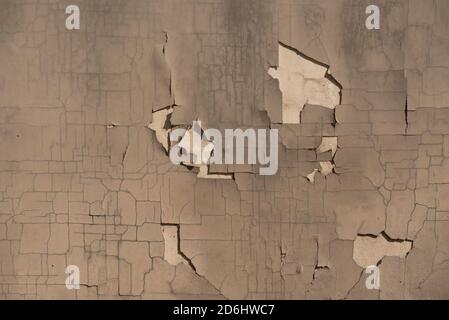 cracked wall background. Gray wall cracked. Grey Stock Photo
