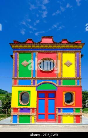 La Morra Piedmont Italy The Chapel of the Madonna delle Grazie