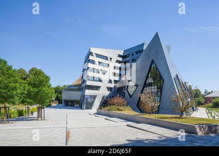 Leuphana University, Central Building, architect Daniel Libeskind, Lueneburg, Lower Saxony, Germany Stock Photo