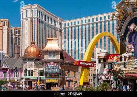 Las Vegas Neon Stock Photo