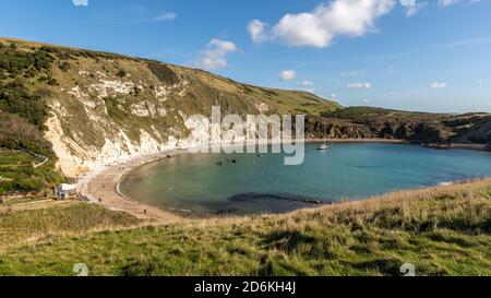 Lulworth Cove, Dorset, England Stock Photo