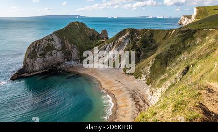 Jurassic Coast View, Dorset, England Stock Photo