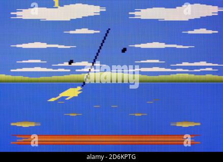 Fishing Derby - Activision - Atari 2600 VCS Videogame - Editorial use only  Stock Photo - Alamy