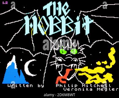 The Hobbit Sinclair ZX Spectrum Videogame Editorial Use Only Stock The Hobbit Sinclair ZX Spectrum Videogame Editorial Use Only Stock