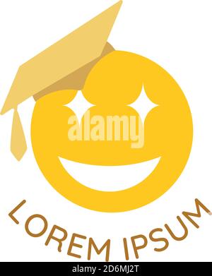 Logo design about kid education service in vector illustration. Child Education logo template, Collection of Reach Star symbol Stock Vector